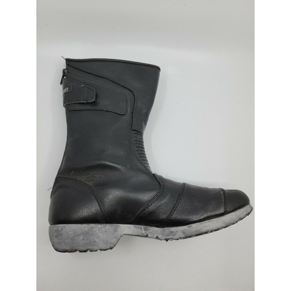 Vintage Fieldsheer Black Motorcycle Biker Boots Size 7 Needs Insoles - Picture 4 of 12